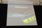 Möte ang. Arenafrågan