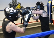 Sparring AIK-Hammarby, Damer  (Boxning)