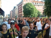 AIK - Göteborg.  0-2