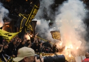 Publikbilder från AIK-Halmstad