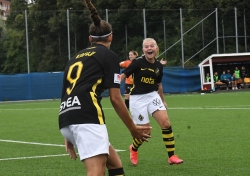 AIK - Kristianstad.  1-1  (Dam)