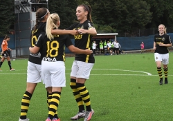 AIK - Kristianstad.  1-1  (Dam)