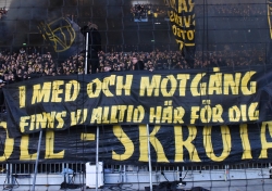 Publikbilder.  Hammarby-AIK