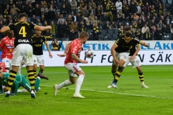 AIK - Degerfors.  1-1