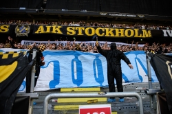 Publikbilder. AIK-Malmö