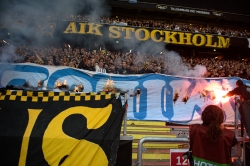 Publikbilder. AIK-Malmö