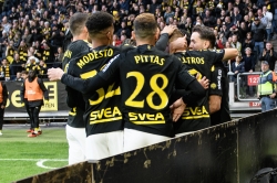 AIK - Mjällby.  1-0