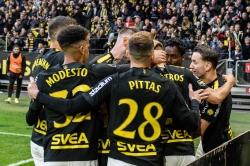 AIK - Mjällby.  1-0