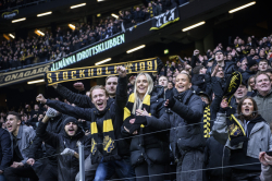 Publikbilder. AIK-Dif