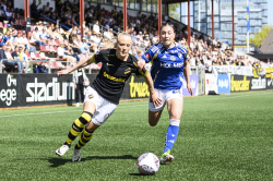 AIK - Norrköping.  2-3  (Dam)