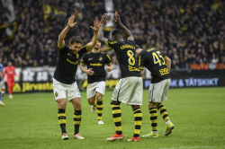 AIK - Norrköping.  6-2