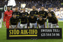 AIK - Sirius.  1-3