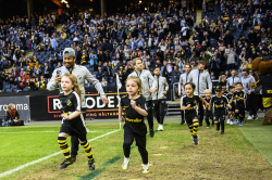 Inspringet på Frends Arena
