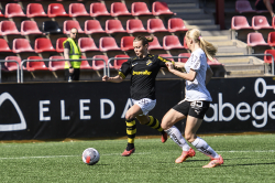 AIK - Häcken.  1-2   (Dam)