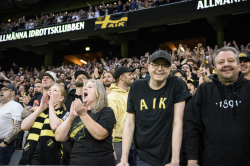 Publikbilder. AIK-Göteborg