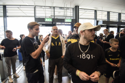 Den Svarta Massan inför AIK-BP