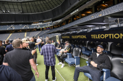 Den Svarta Massan inför AIK-BP