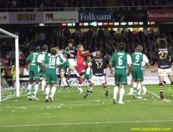 Hammarby - AIK.  1-2