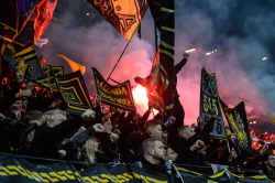 Publikbilder. AIK-Halmstad