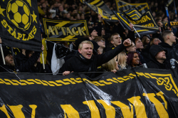 Publikbilder. AIK-Halmstad