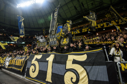 Publikbilder. AIK-Halmstad