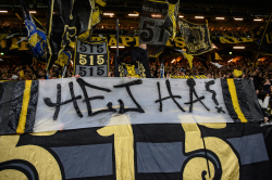 Publikbilder. AIK-Halmstad