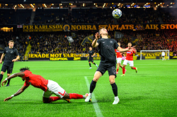 AIK - Degerfors.  1-1