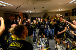 AIK - Helsingborg.  5-4  Efter förl.