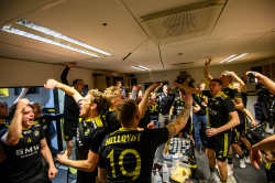 AIK - Helsingborg.  5-4  Efter förl.