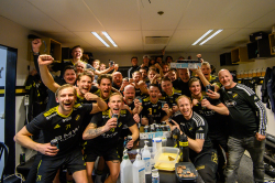 AIK - Helsingborg.  5-4  Efter förl.