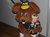 AIK - Luleå.  2-0 + Kids Zons