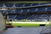 Träning på Friends Arena