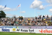 Publikbilder från Halmstad-AIK