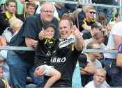 Publikbilder från Halmstad-AIK