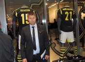 Invigning av AIK-shopen