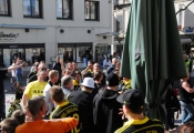 Uppladdning på Gamle Port inför Häcken-AIK