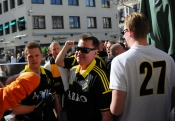 Uppladdning på Gamle Port inför Häcken-AIK