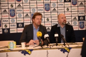 Pressträff inför AIK-Bajen 