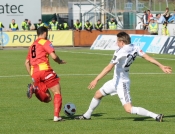 Syrianska - AIK.  Avbruten vid 1-0