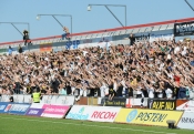 Syrianska - AIK.  Avbruten vid 1-0