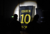  Hyllningsceremoni för Patrik Edgren #10