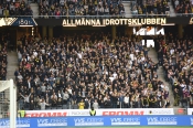 Publikbilder från AIK-bajen