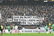 Publikbilder från AIK-bajen