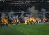 Publikbilder från AIK-bajen