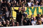 Publikbilder från Halmstad-AIK