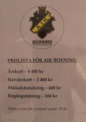 Invigning av AIK-Boxnings lokal