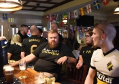 Uppladdning inför Shamrock-AIK