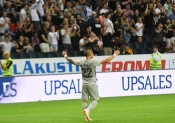 AIK - Shamrock.  1-1 efter föl.